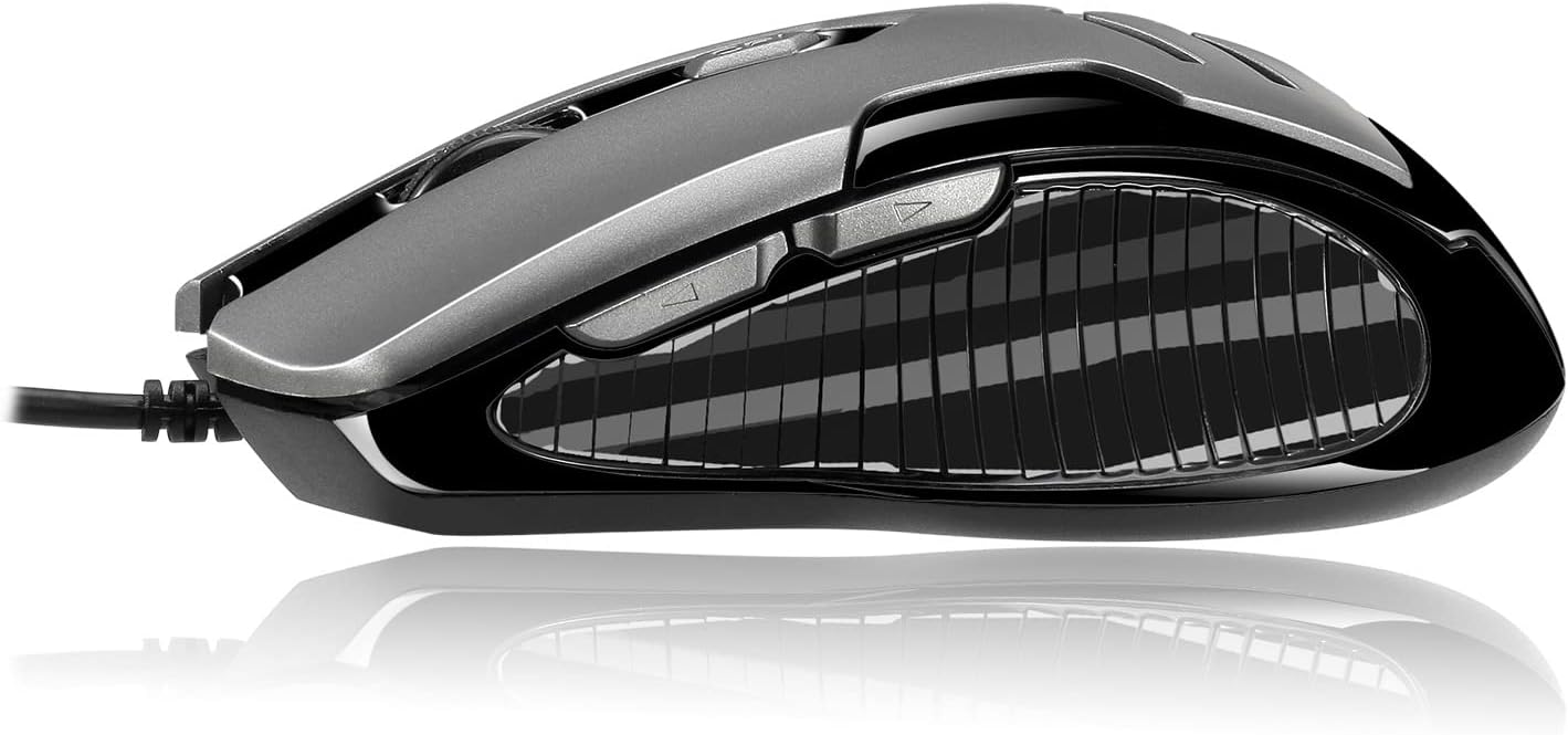 iMouse X1 Multi-Color 6-Button Gaming Mouse with Optical Sensor and DPI Switch