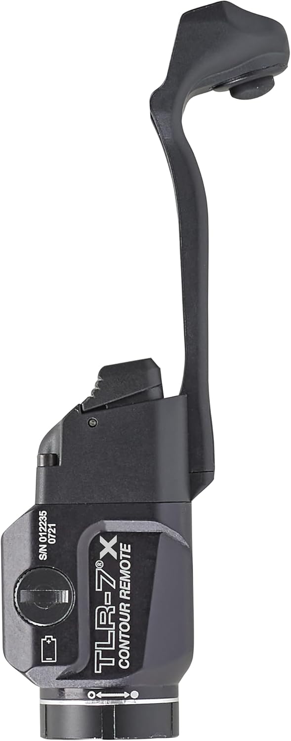 Streamlight 69480 TLR-7 X Contour 500-Lumen 5000-Candela Rail-Mounted Compact Tactical Light with Integrated Remote Switch