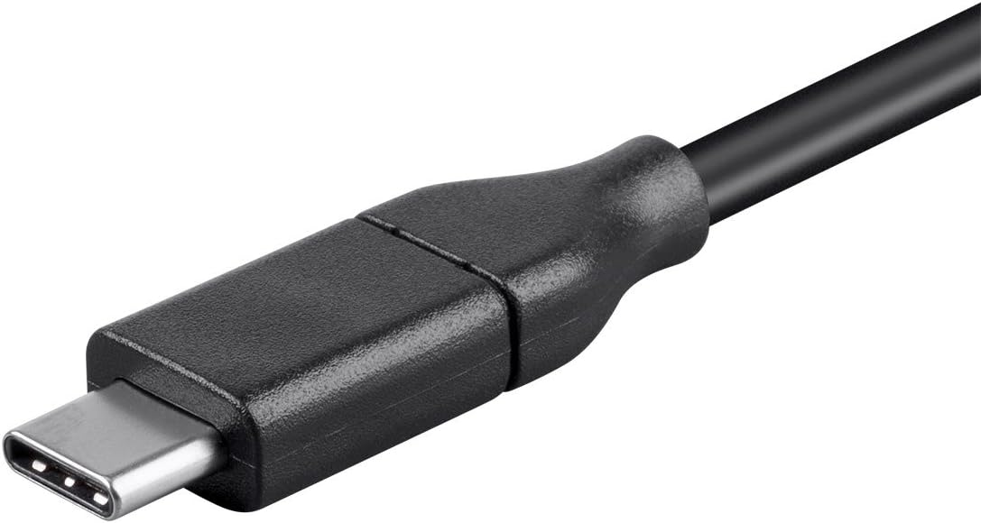 Monoprice USB Type-C 3.1 to HDMI Cable - 5Gbps, 4K@30Hz, Mirror or Expand You PC Display, Plug-n-Play, 6 Feet, Black