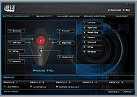 iMouse T40 Wireless Ergonomic Finger Trackball Mouse with Nano USB Receiver, Programmable 7 Button Design