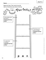 Scholastic Daily Word Ladders, Grades K-1