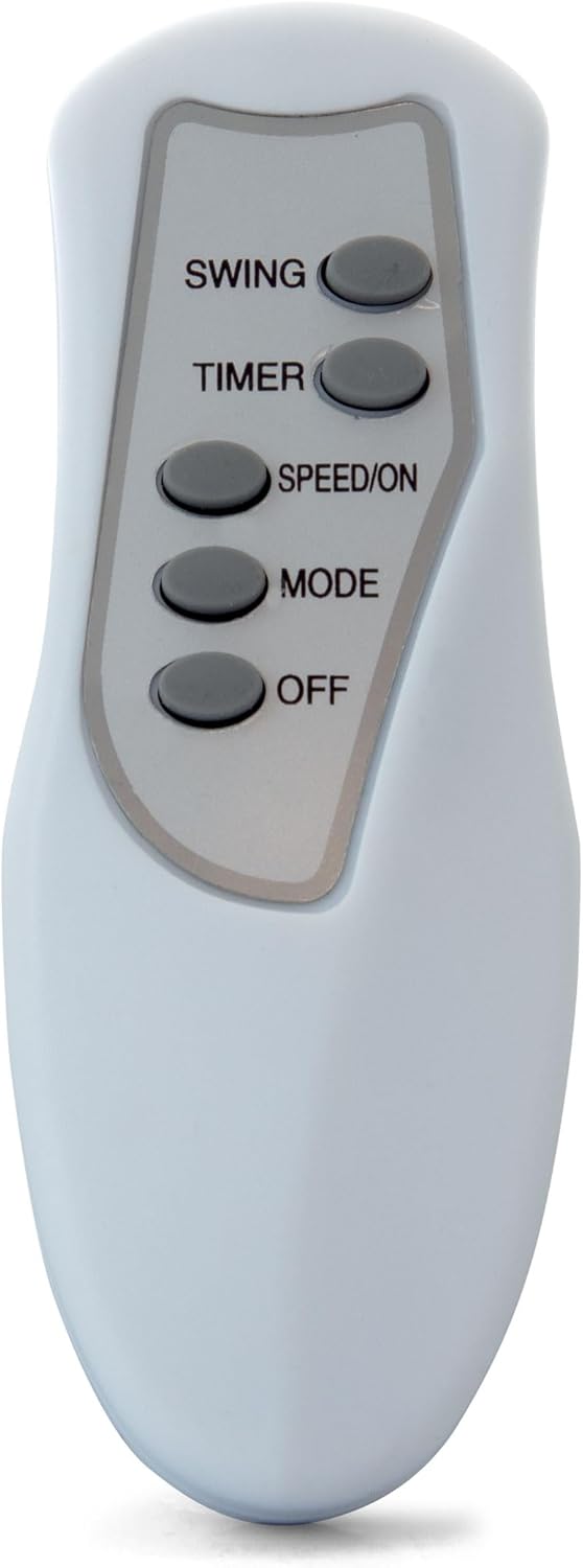 Vie Air 16" Plastic Wall Fan with Remote Control in White