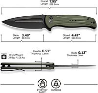 CIVIVI Incindie Folding Pocket Knife