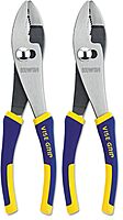 IRWIN VISE-GRIP Pliers Set, Slip Joint, 8-Inch (2078408) (Pack of 2) One Size (Pack of 2)