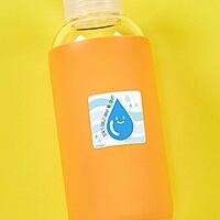 Avery Durable Removable Square Labels, Sure Feed Technology, 2" x 2", Matte White Film, Water-Resistant, Print-to-The-Edge, Laser/Pigment-Based Inkjet Printable, 96 Total 96 labels