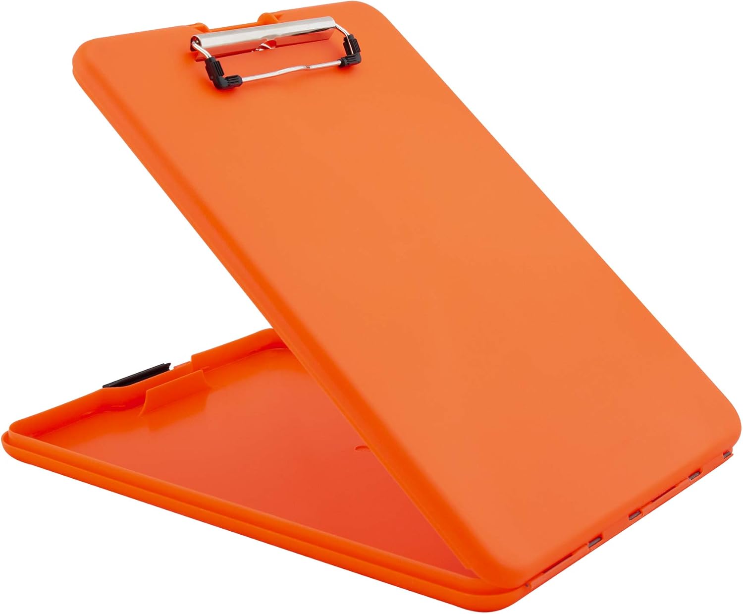 SAUNDERS SlimMate Letter-Size Plastic Storage Clipboard with Low-Profile Clip