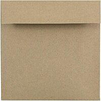 JAM Paper Square Invitation Envelopes (Recycled)