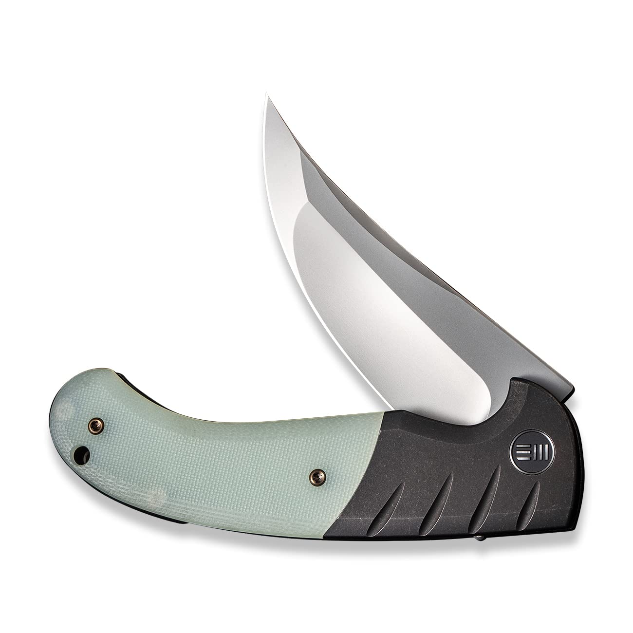 We Knife WE200123: Curvaceous Framelock Jade