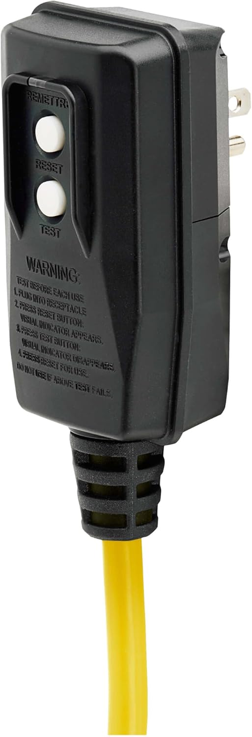 TRIPP LITE 8-Outlet Safety Power Strip with GFCI Plug