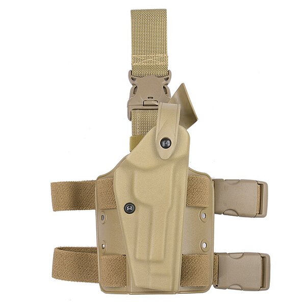 Safariland Model 6005 Tactical Holster with SLS Rotating Hood