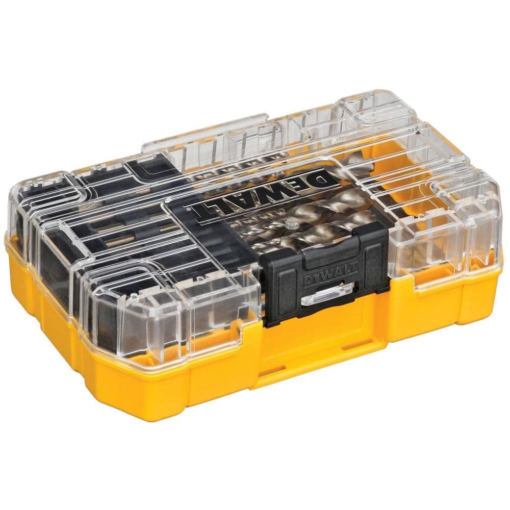 DEWALT - DEW-DW1956 Drill Bit Set with Pilot Point, 16-Piece (DW1956) One Size
