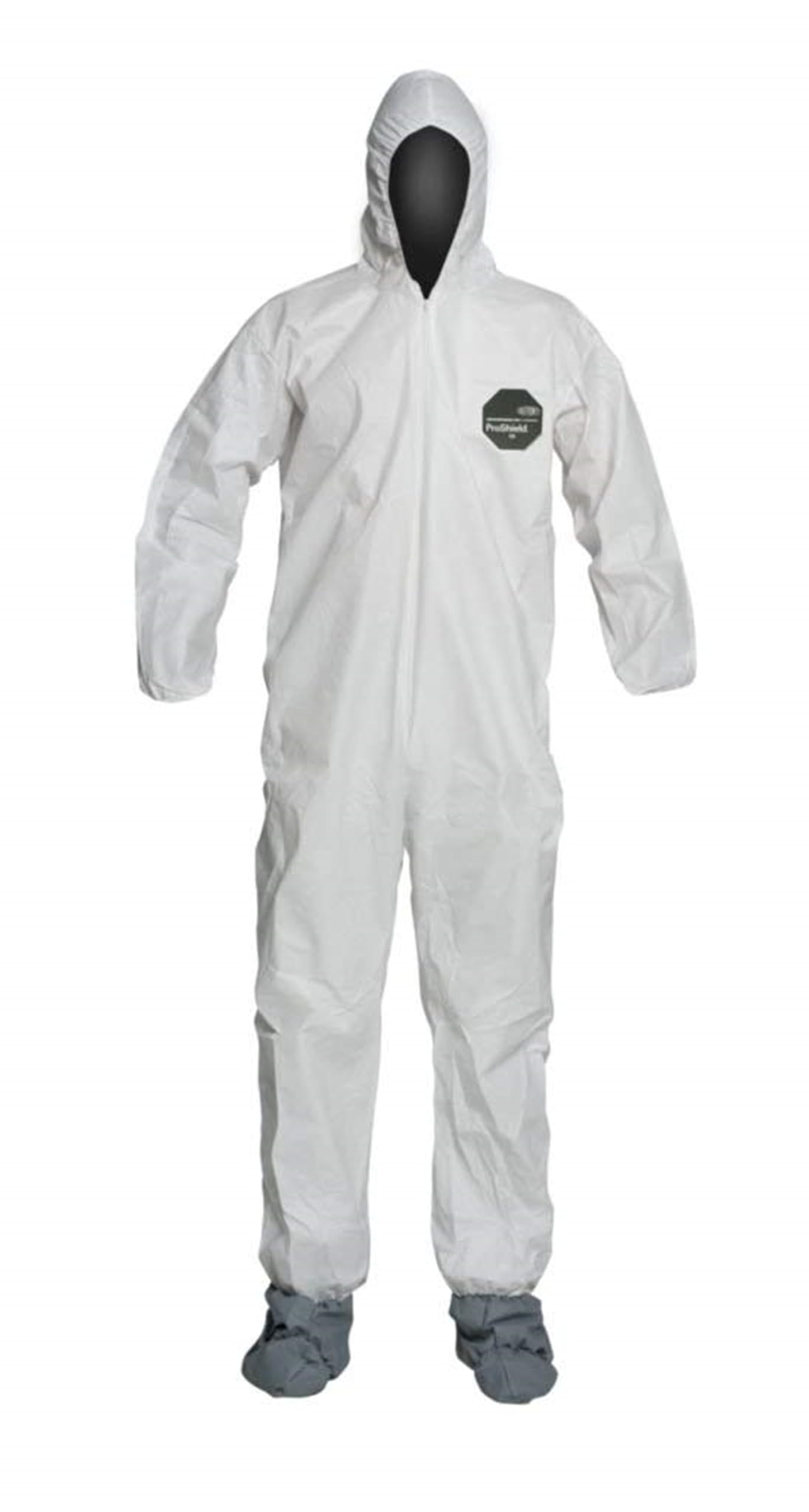 DuPont ProShield 50 Protective Coverall with Standard Fit Hood and Serged Seams