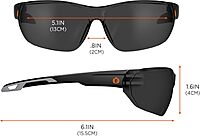 Ergodyne Skullerz VALI Frameless Safety Glasses