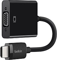 Belkin HDMI to VGA Adapter withMicro-USB Power & Audio Support for Presentations, Gaming