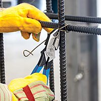 Klein Tools D2000-9ST Pliers, Made in USA, Side Cutters are Heavy-Duty 9-Inch Ironworker Pliers for Rebar, ACSR, Screws