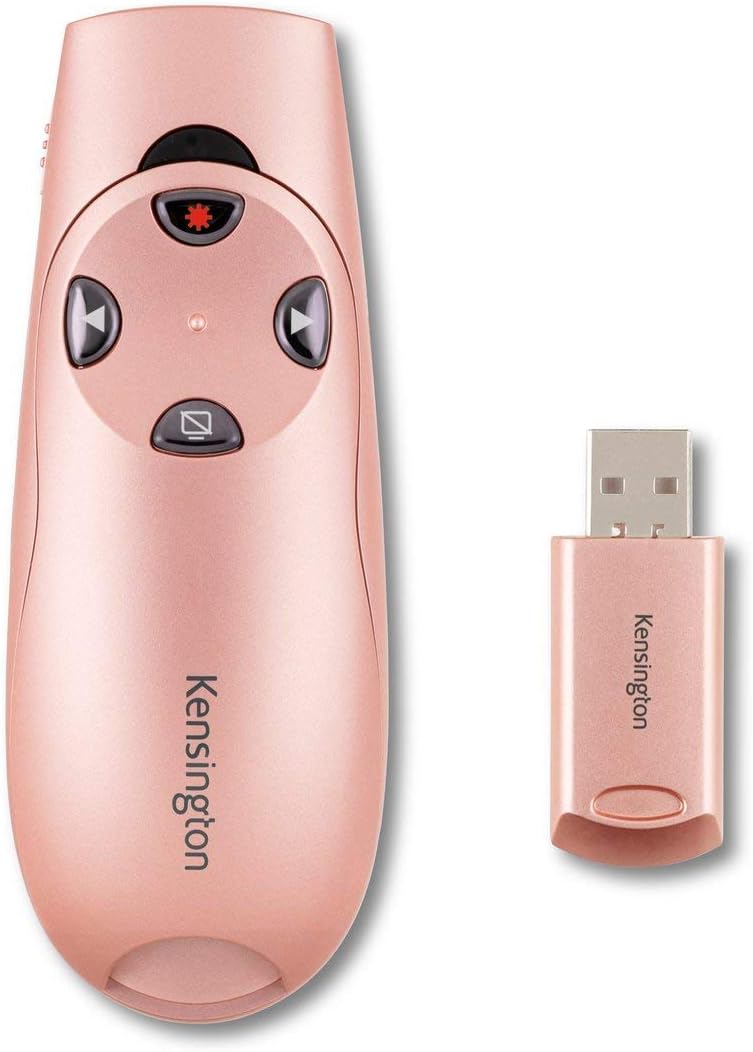 Kensington Presenter Expert™ Wireless with Red Laser - Rose Gold (K75772WW)