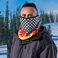 Zan® Neck Gaiter Sportflex® UPF50+ Series High Pile Fleece Digi Urban Camo