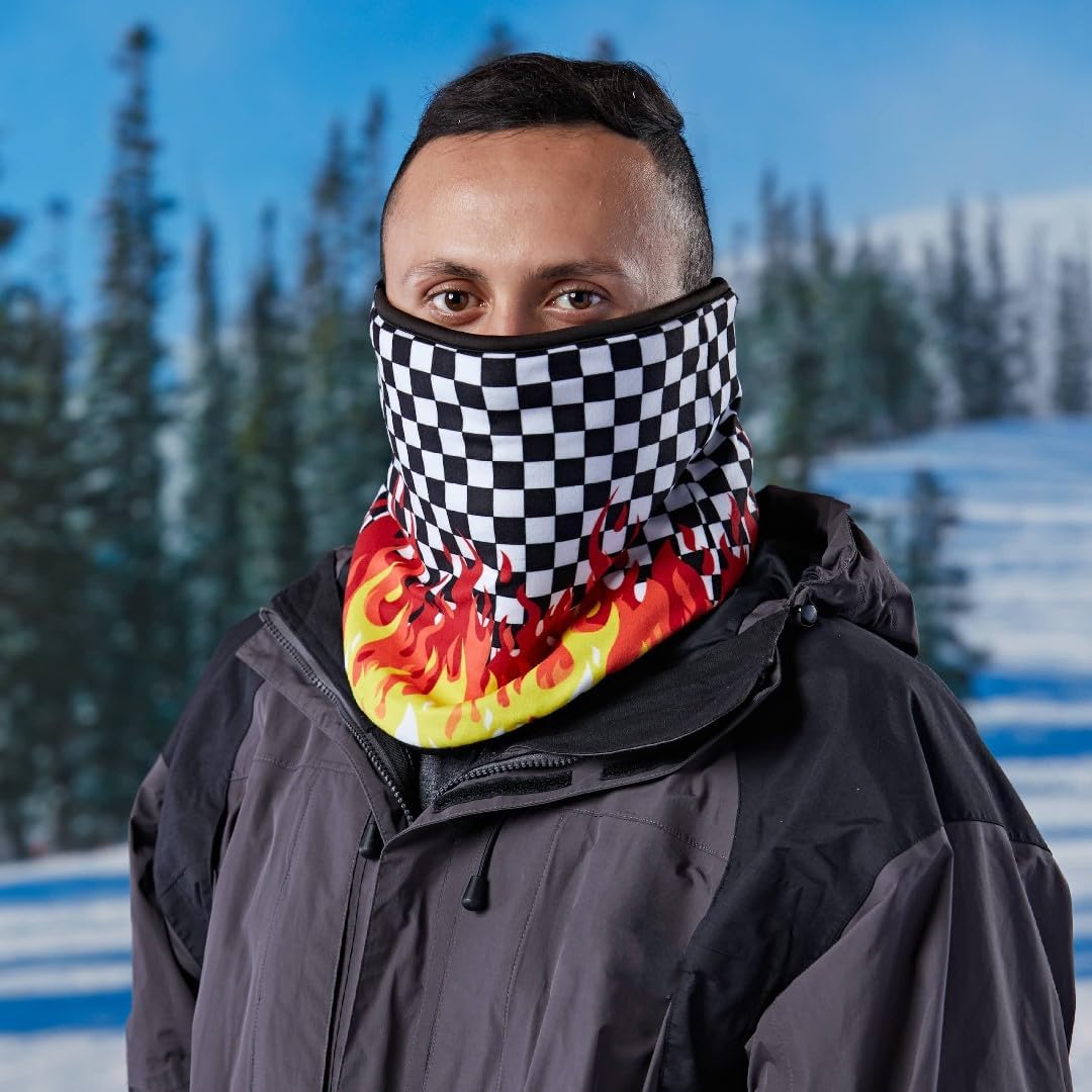 Zan® Neck Gaiter Sportflex® UPF50+ Series High Pile Fleece Digi Urban Camo