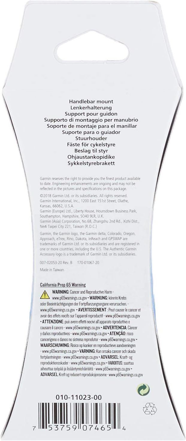 Garmin 010-11023-00 Colorado/Oregon Series Bike Mount (Pack of 2) talla_única (Pack of 2) Standard Packaging