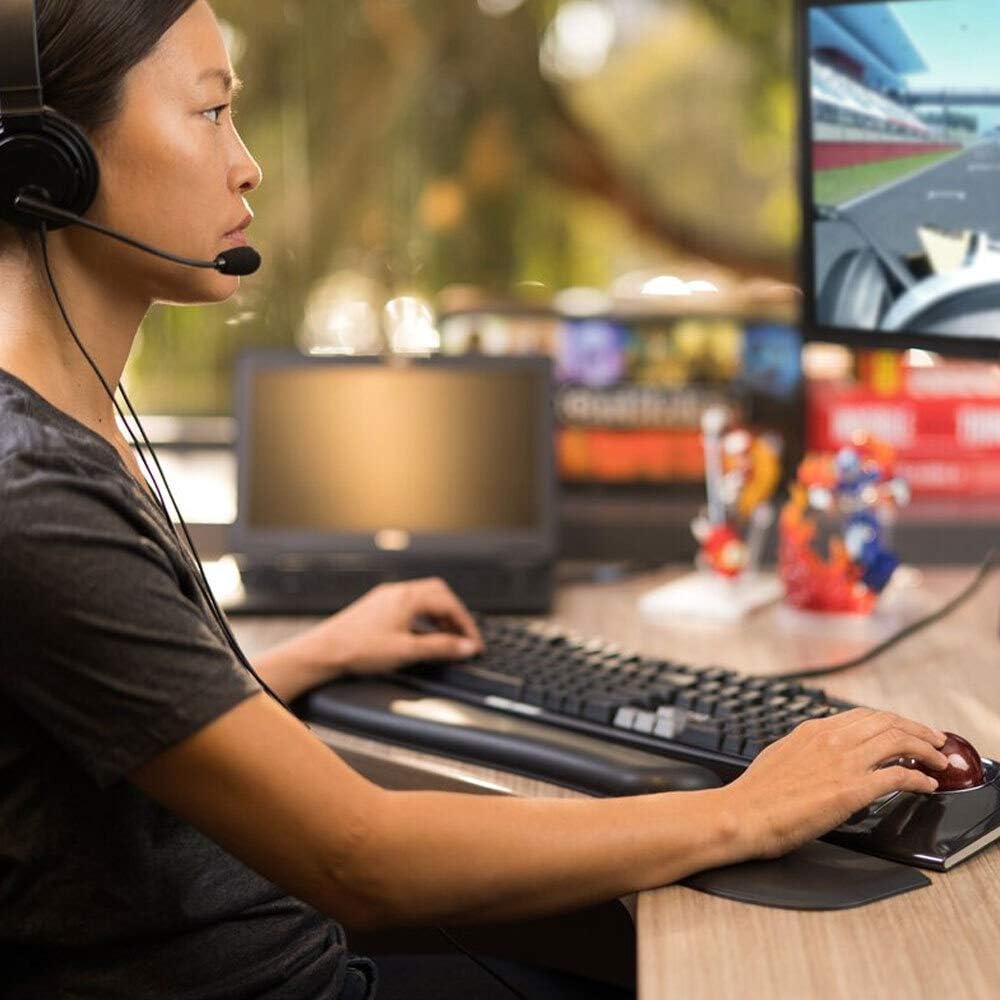 KENSINGTON ErgoSoft Gel Wrist Rest for Keyboard & Mouse