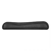 Allsop Ergoprene Gel Wrist Rest, 4-13/16inL x 17-1/2inW x 1inH, Black, 30192