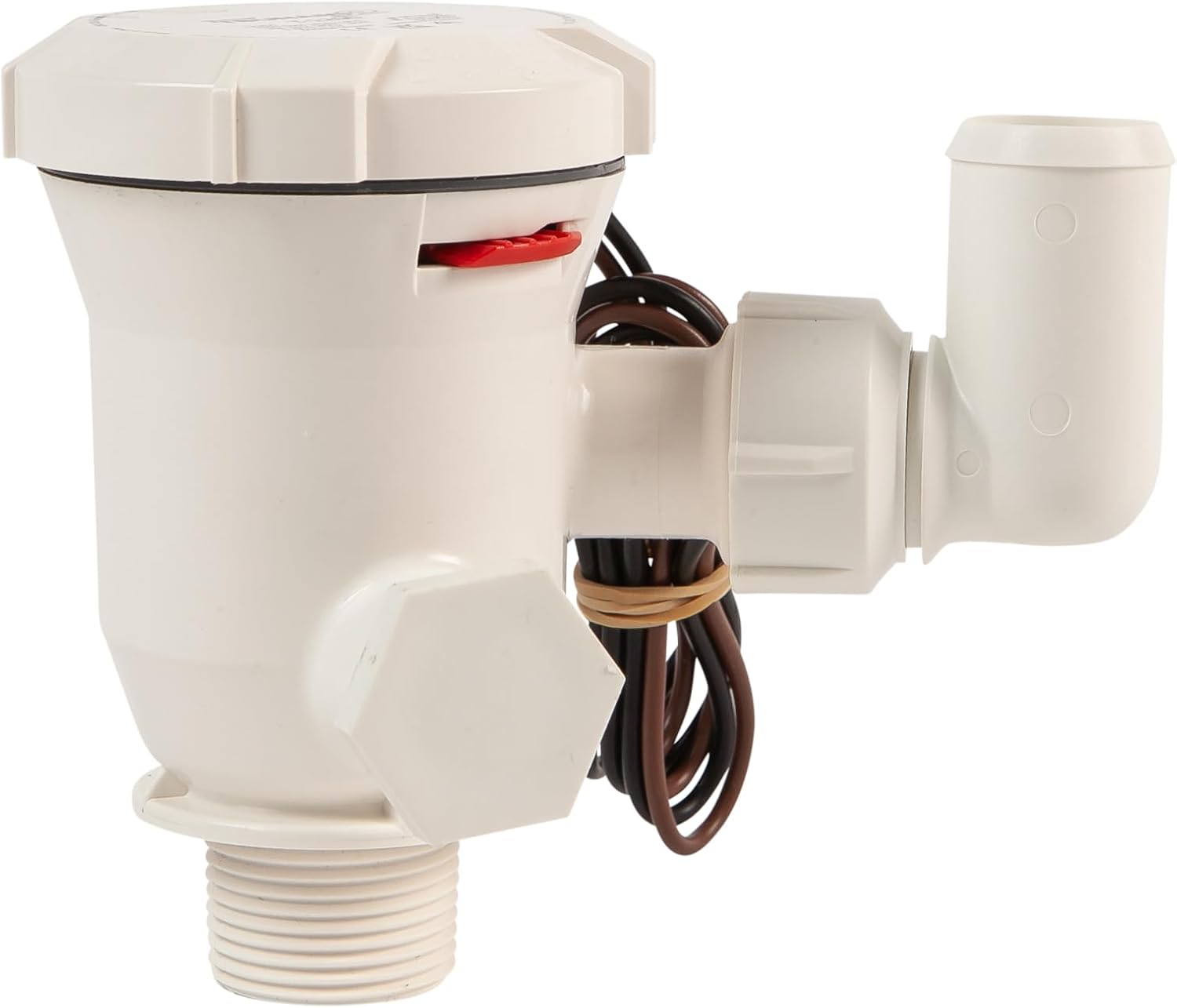 Attwood 5663-4 Tsunami Mk2 1200 GPH Aerator Pump, 12 Volt, 1" NPT Inlet, White