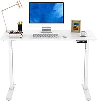FlexiSpot E9 Standing Desk Electric Height-Adjustable Quick-Install, 48x24