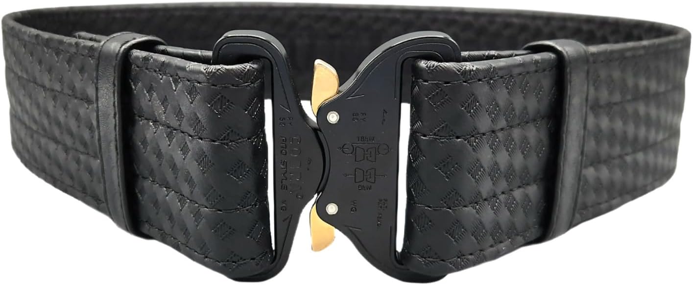 Hero's Pride AirTek Basix 2.25" Rugged Hook-Lined Leather Duty Belt with COBRA Pro Buckle