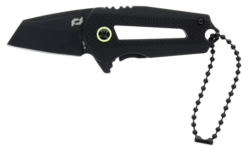 Schrade Delta Class Roadie Folder 3.75in with 1.5in AUS-10 Steel Blade and G10/Steel Handle for EDC