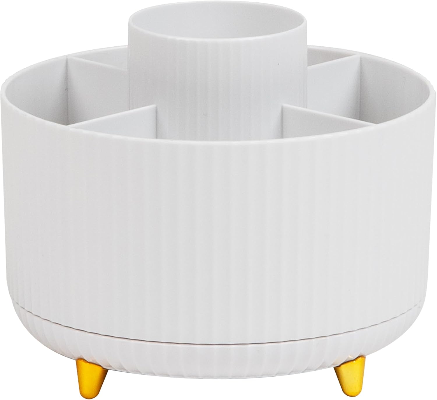 Mind Reader Rotating Pen Cup Accessory Holder Desktop Organizer