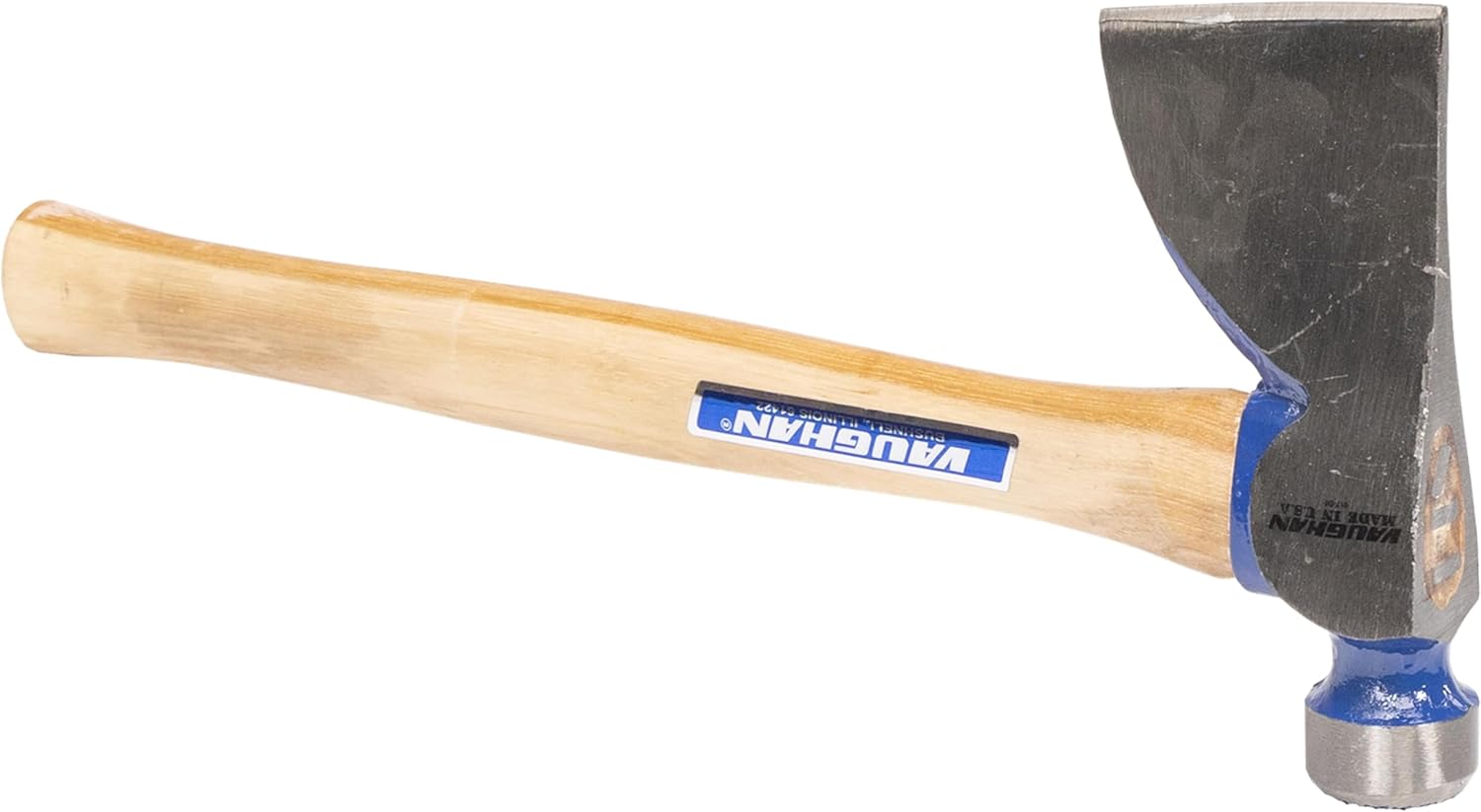 VAUGHAN 28 Ounce Rig Builders Hatchet, Hickory Handle, Made in the USA, RB, VN20420