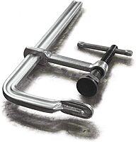 BESSEY SQ-12, 12 In., 2660 Nominal Clamping Force, All Steel clamp, Heavy duty pad