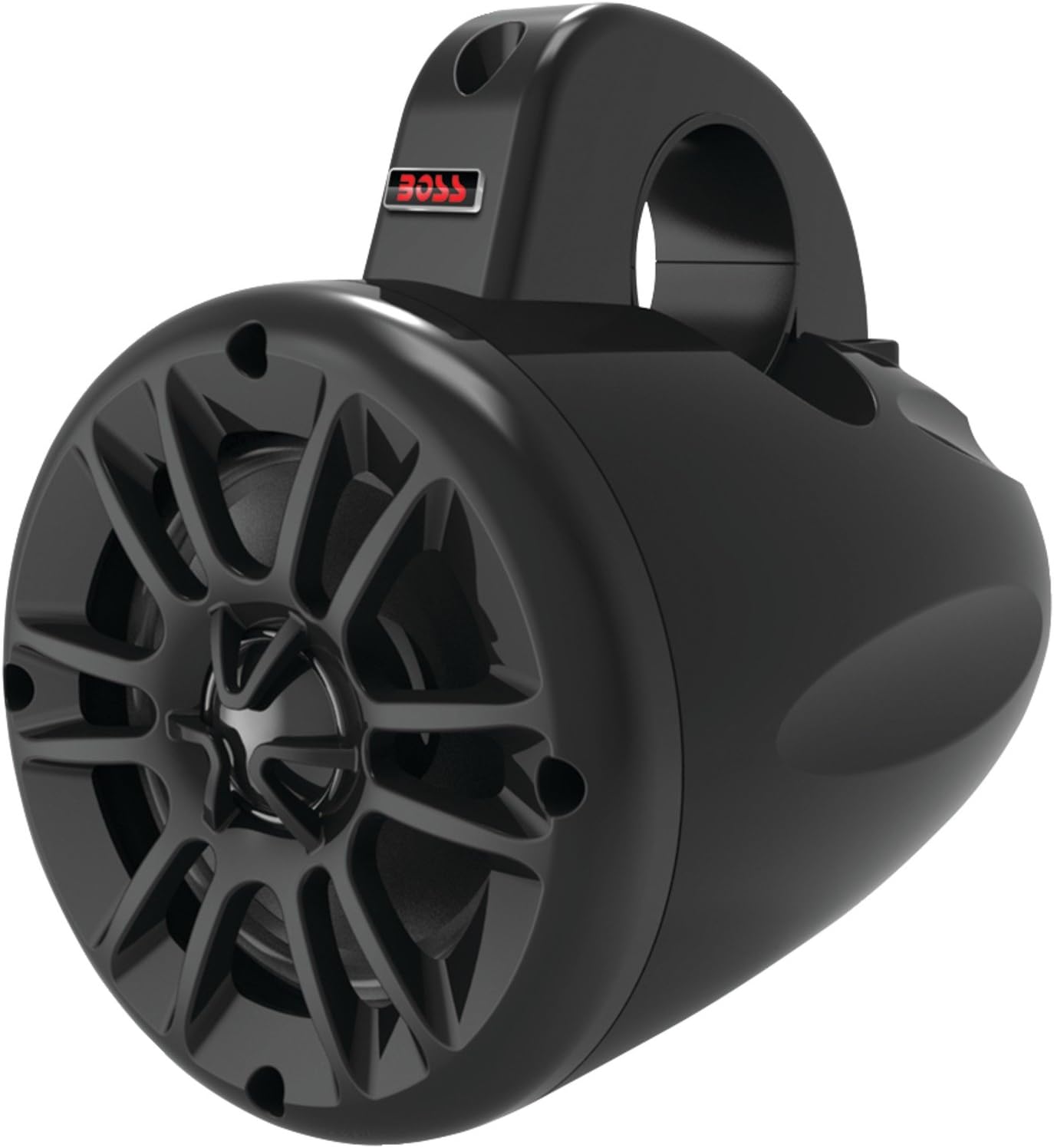 BOSS Audio Systems MRWT40 ATV UTV Marine Weatherproof Waketower System - 4 Inch Stereo Speakers, Full Range, 2 Way, Tweeters