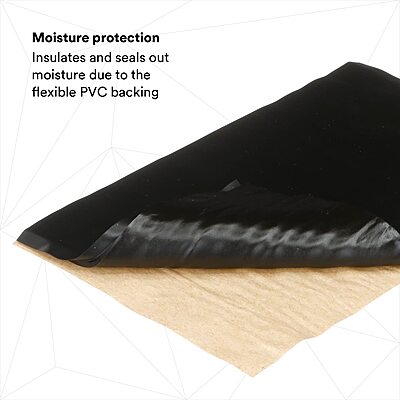 3M Scotch Vinyl Mastic Pad 2200, 6-1/2 in x 4-1/2 in, Box of 10 Pads, 125 mil