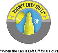 BIC® Brite Liner® Highlighters, Chisel Point, Yellow, 5-Pack