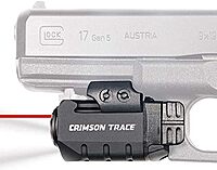 CRIMSON TRACE Rail Master Pro Universal Red Laser Sight and Tactical Light