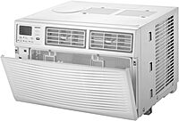 Amana AMAP101BW 10,000 BTU 115V Digital Mounted Air Conditioner and Dehumidifier with Remote Control for Small-Medium 450