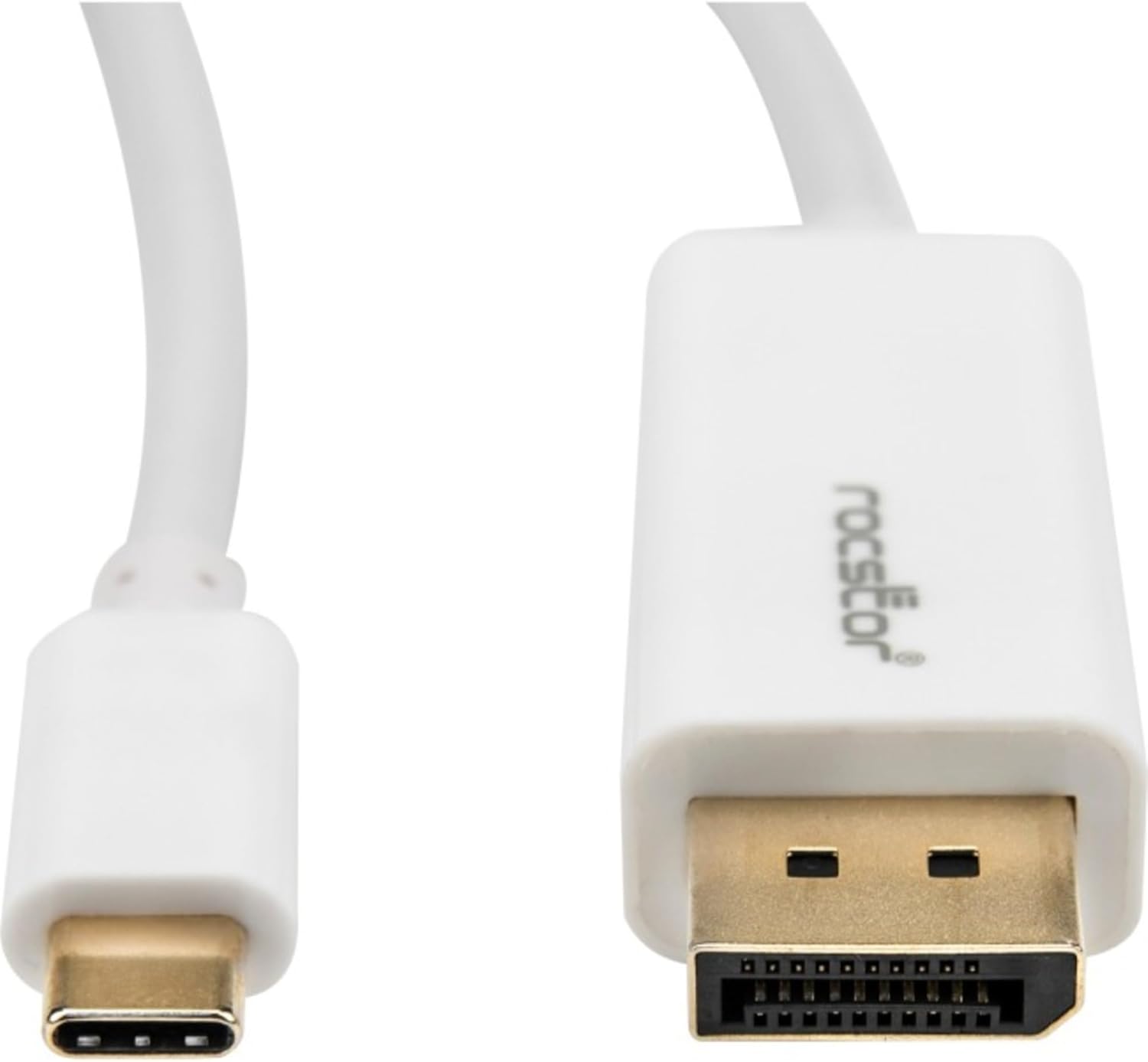 Rocstor Premium 3ft / 1m USB Type C to DisplayPort Cable - USB C to DP Cable - 4K 60Hz - White