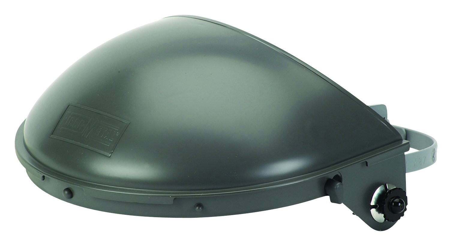 FIBRE-METAL F5500 Hard Hat High Performance Faceshield Headgear with Speedy Mounting Loops, Gray Medium