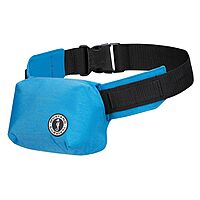 Mustang Minimalist Inflatable Belt Pack - Azure Blue - Manual