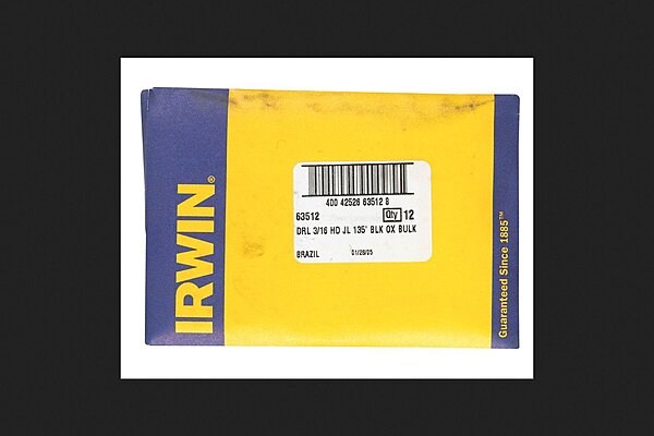 BIT DRILL 3/16"HSS BULK