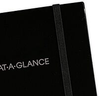 AT-A-GLANCE Planning Notebook, 8-1/2" x 11", Large, Undated with Reference Calendars, Plan. Write. Remember., Black (7062090525) 2025 Old Edition