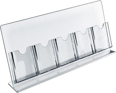 AZAR DISPLAYS Slant-Back Brochure Holders