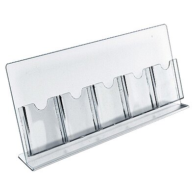 AZAR DISPLAYS Slant-Back Brochure Holders