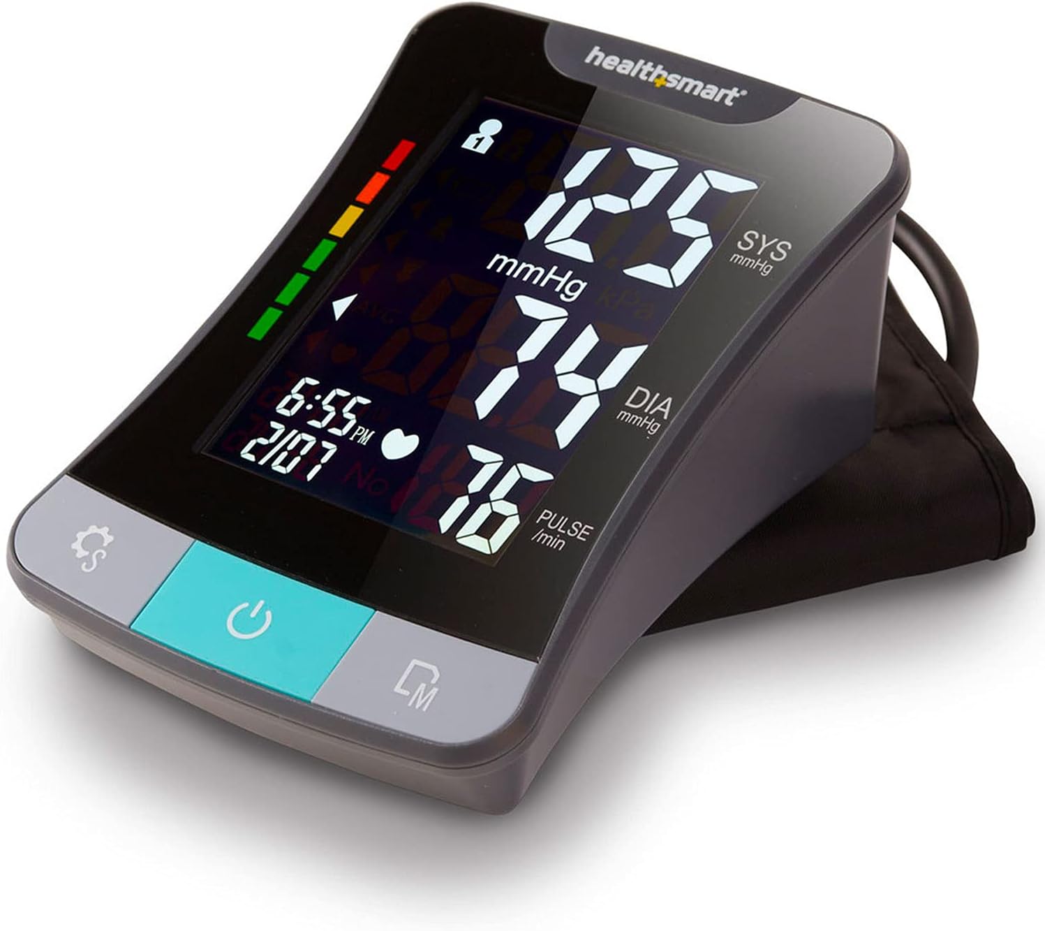 HealthSmart Digital Blood Pressure Monitor (Upper Arm & Wrist)