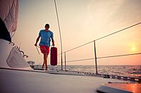 Polyform HTM Series Boat Fender Orange HTM-3 / 10.5" x 27"