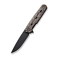 WEKNIFE Navo Flipper Knife Carbon Fiber Handle (3.25  CPM 20CV Blade) WE22026-5