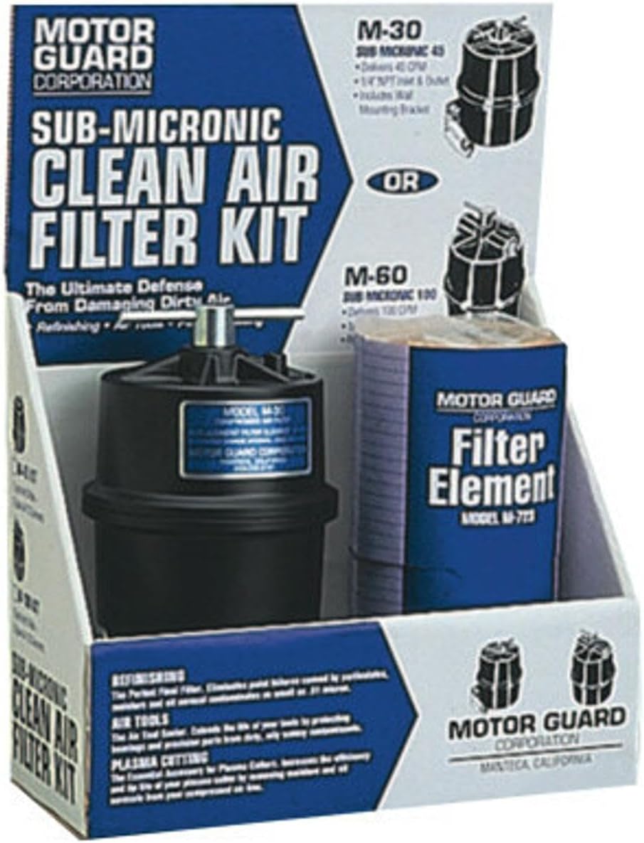 Motorguard - Compressed Air Filters Sub-Micronic Compressed Air Filter: 396-M-26-Kit - clean air filter kit 1/4npt