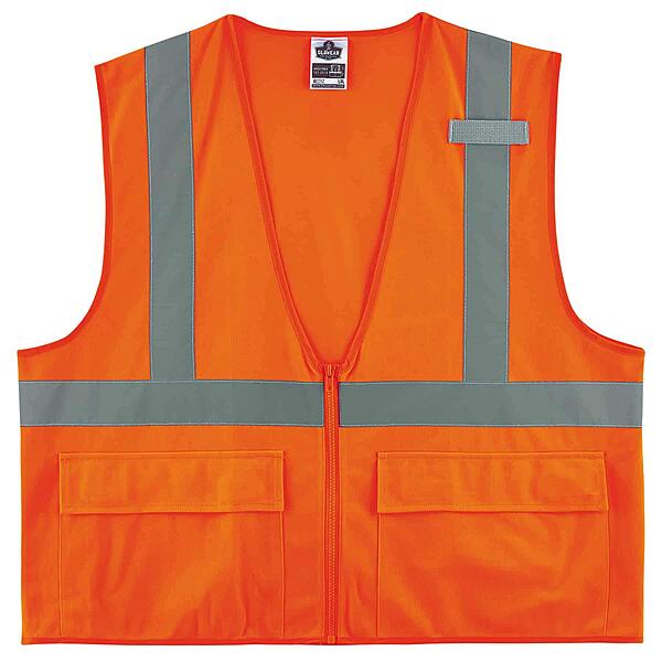ERGODYNE GloWear 8225 Class 2 High-Visibility Safety Vest