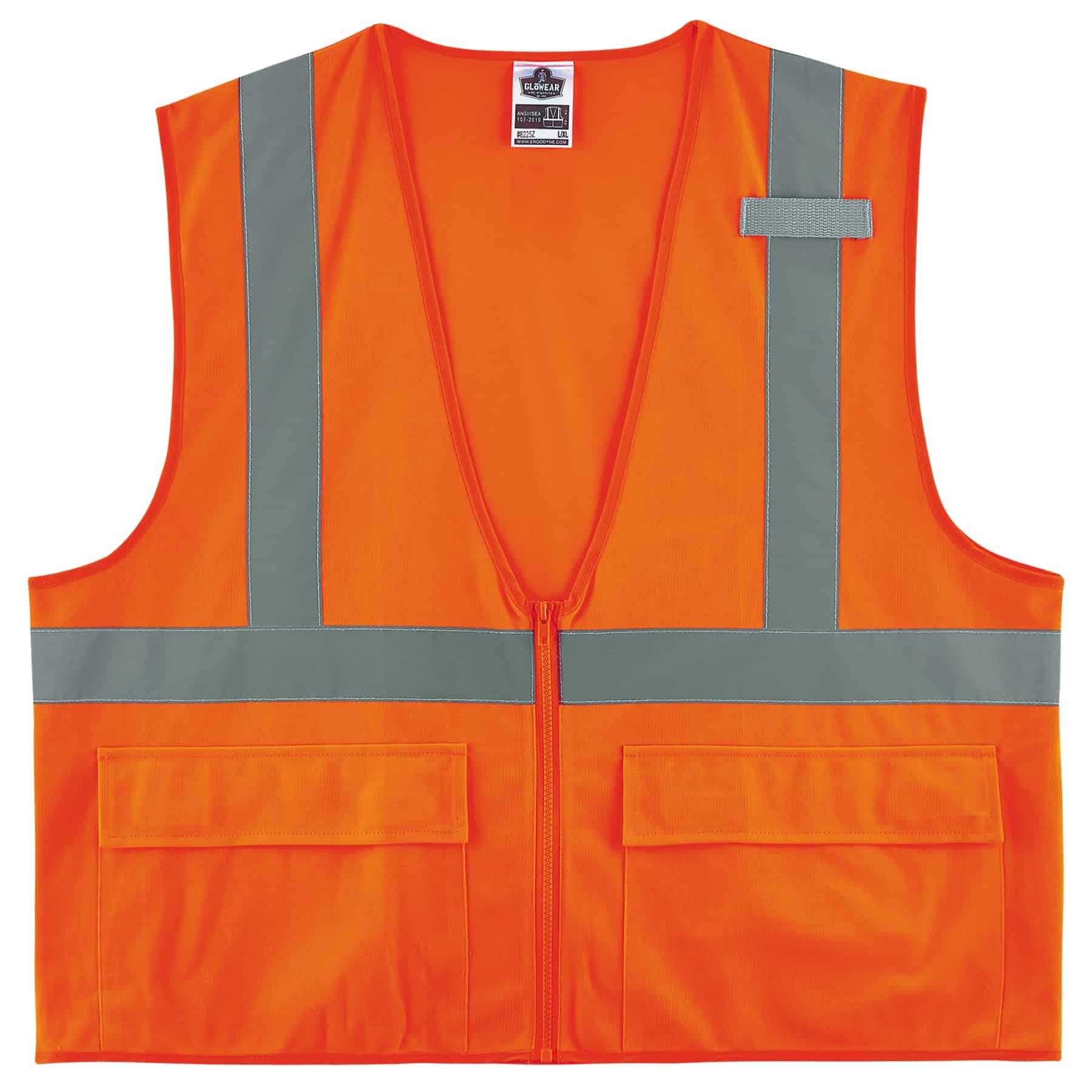 ERGODYNE GloWear 8225 Class 2 High-Visibility Safety Vest